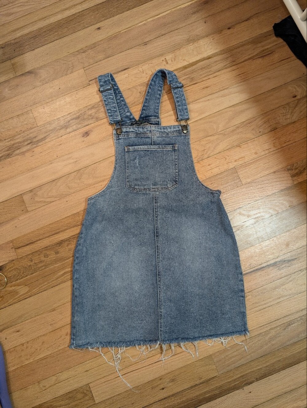 wild fable Denim Overall Dress in Light Blue Wash